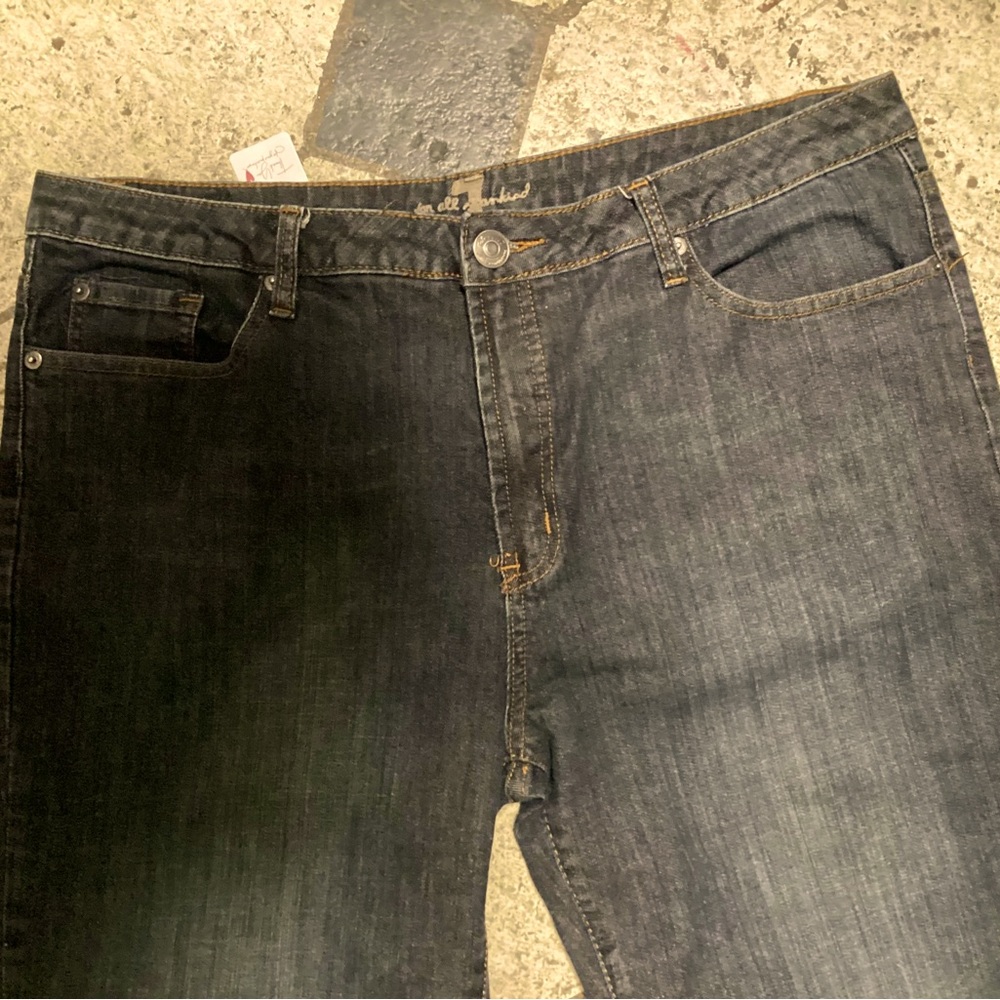 Mens 7 For All Mankind in Dark-wash